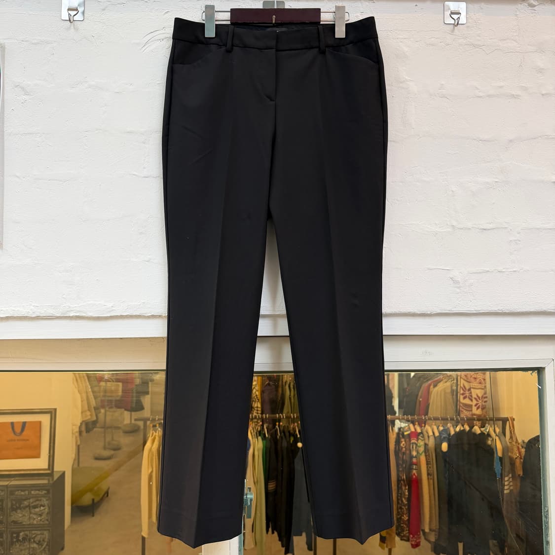 Theory 띠어리 센터 프레스 블랙 슬랙스 10 상품이미지1