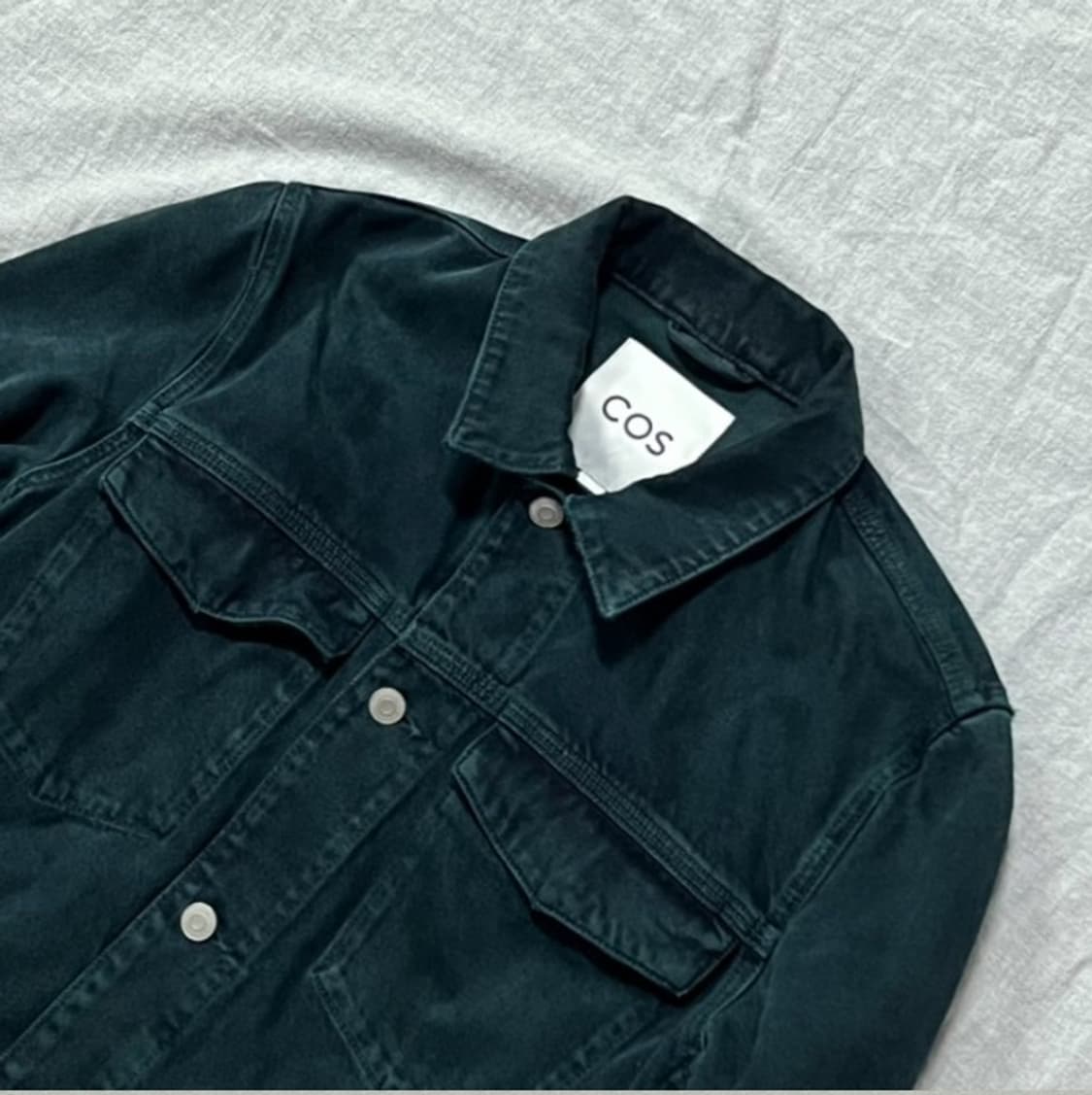 cos 투톤 데님자켓 상품이미지2