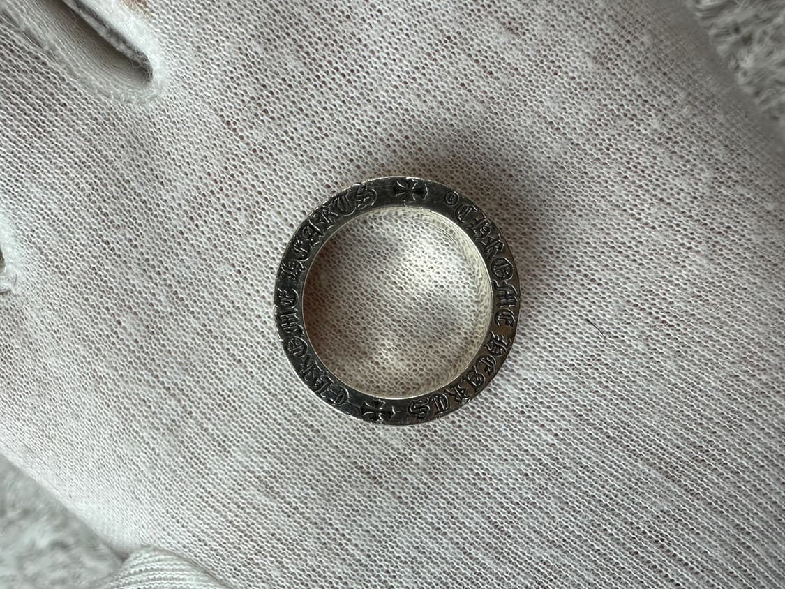 [US 6.5] 백화점판 정품 크롬하츠 퍽유링 6mm 상품이미지7