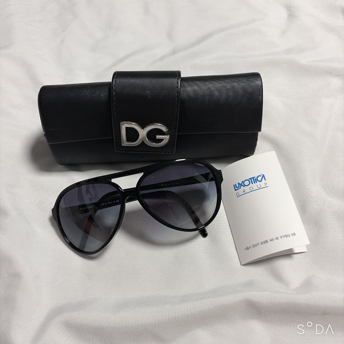 돌체앤가바나 DG4016 블랙 선글라스 케이스포함 상품이미지1