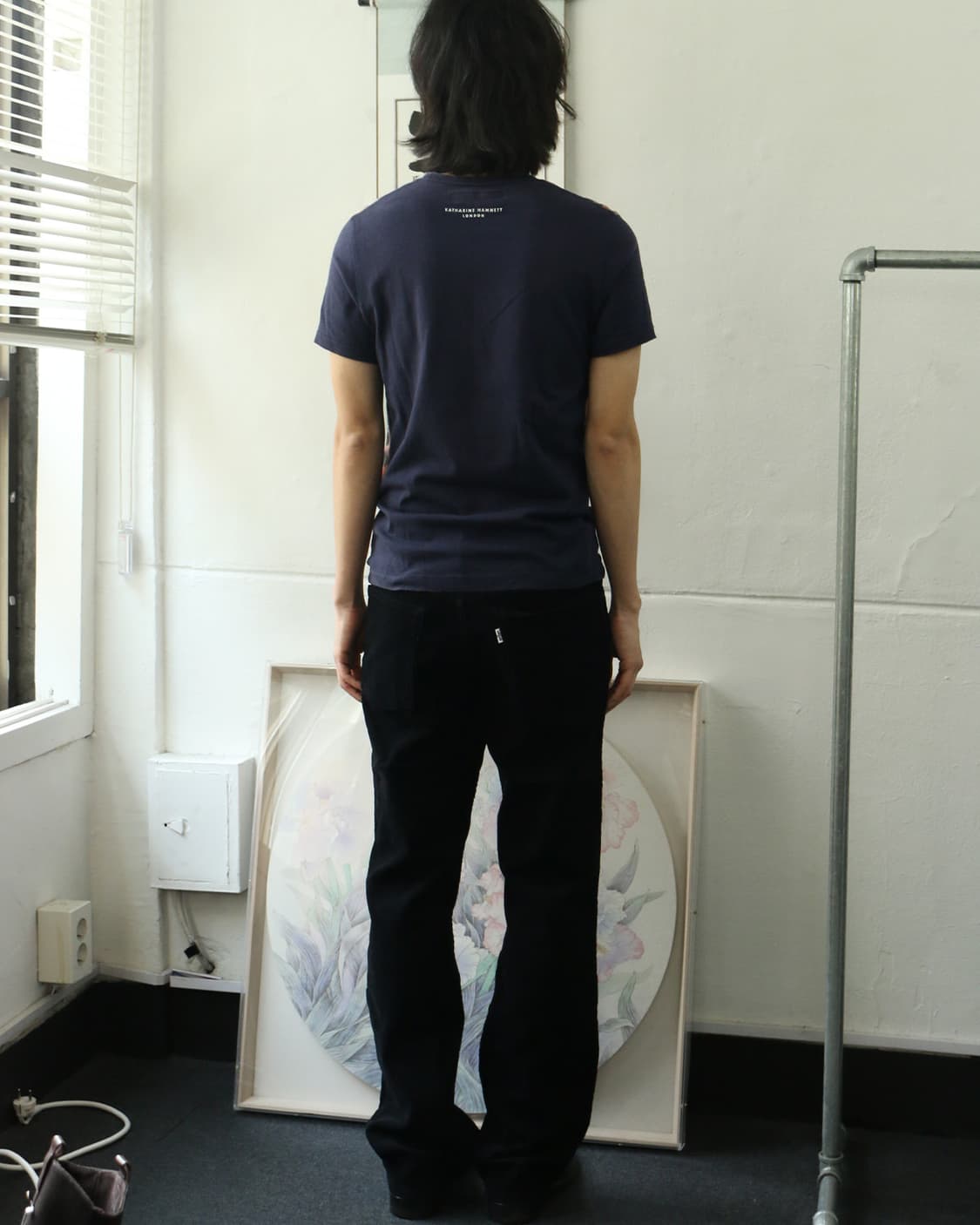 2000s 리바이스 517 블랙 코듀로이 부츠컷 팬츠 상품이미지3