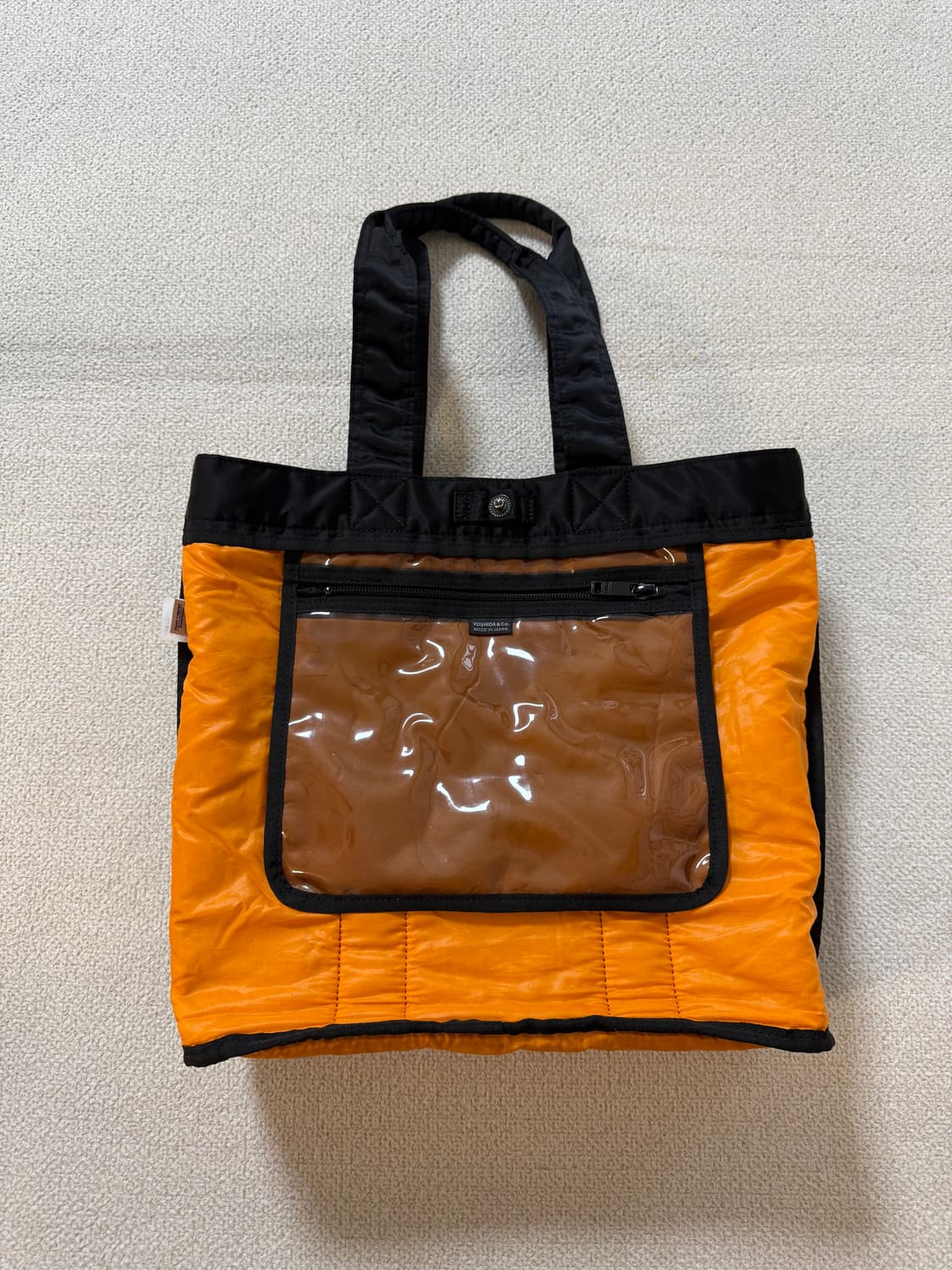 PORTER 신형 포터 탱커 토트백 블랙 상품이미지5