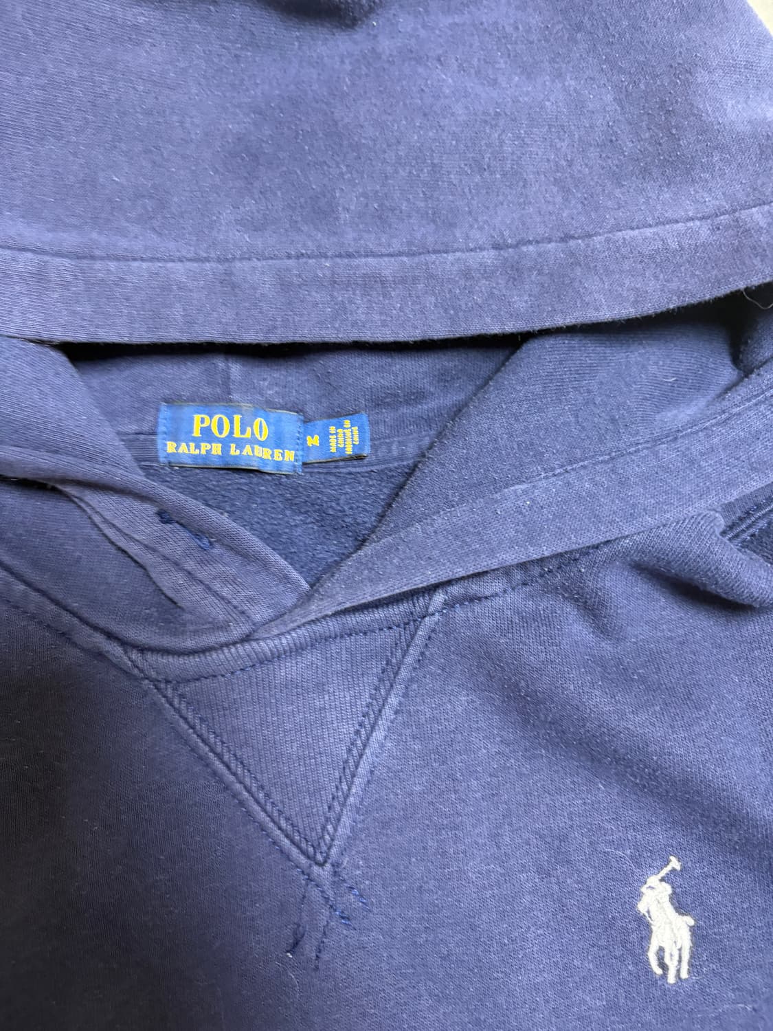 폴로 랄프 로렌 네이비 후드티 m 상품이미지2