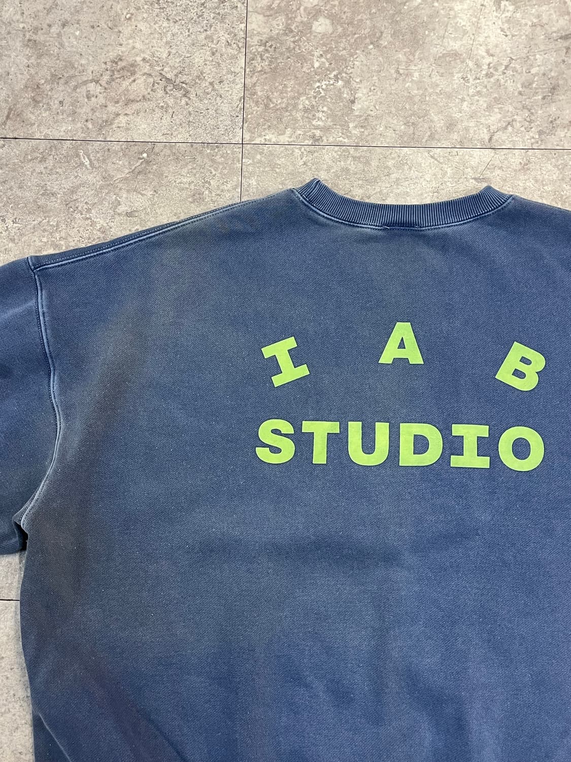 아이앱 스튜디오 기모 맨투맨 XL 블루 #csz2455 상품이미지9