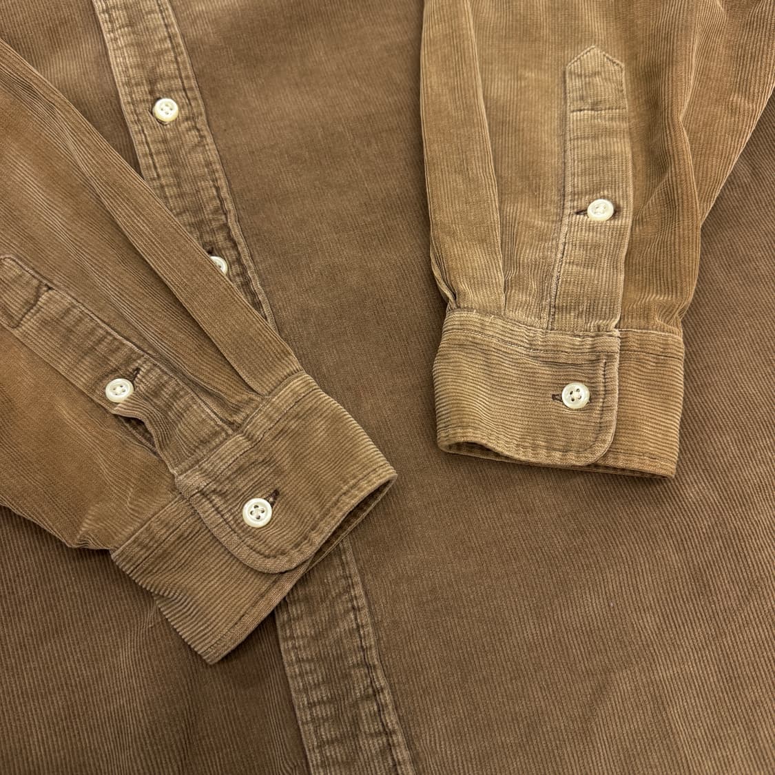 폴로 포니 코듀로이 셔츠 베이지 브라운 상품이미지4