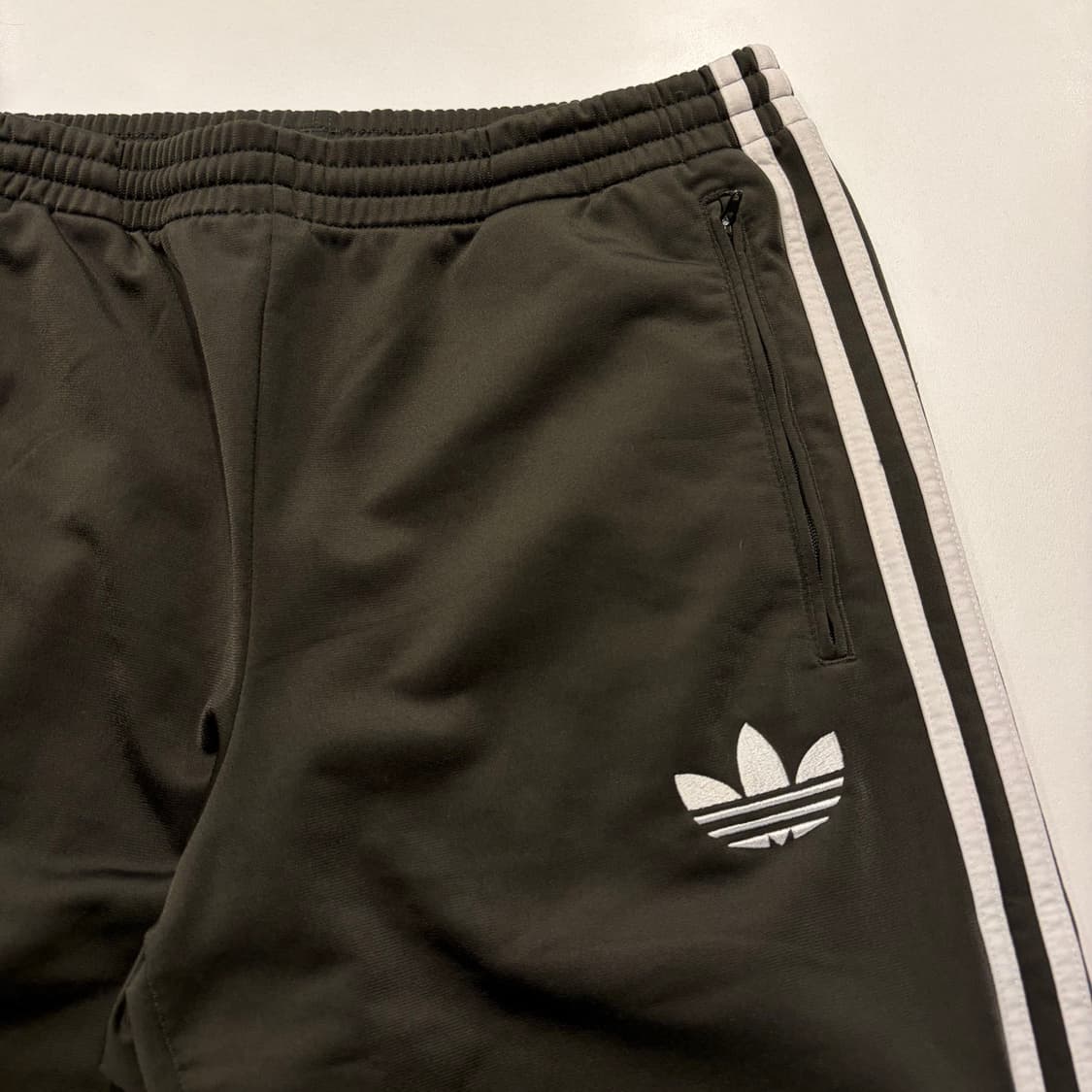 [95] 09s 아디다스 파이어버드 트레이닝 바지 팬츠 카키 D326 상품이미지3