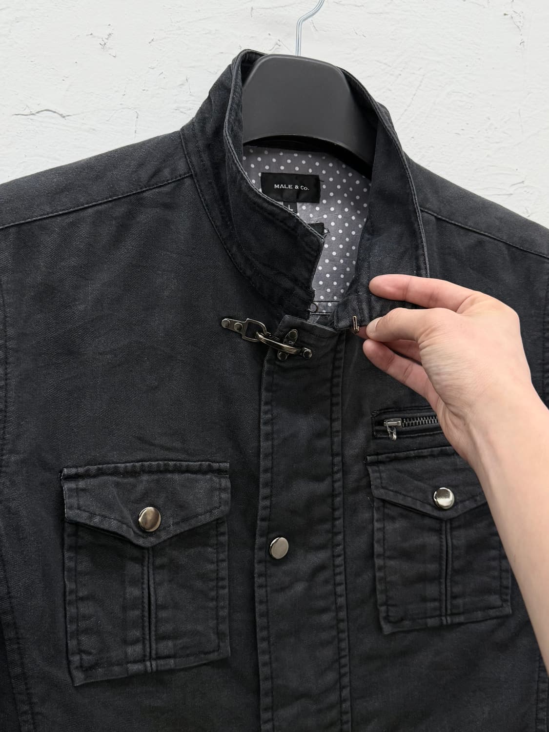 male&co 토클 집업 자켓 상품이미지2