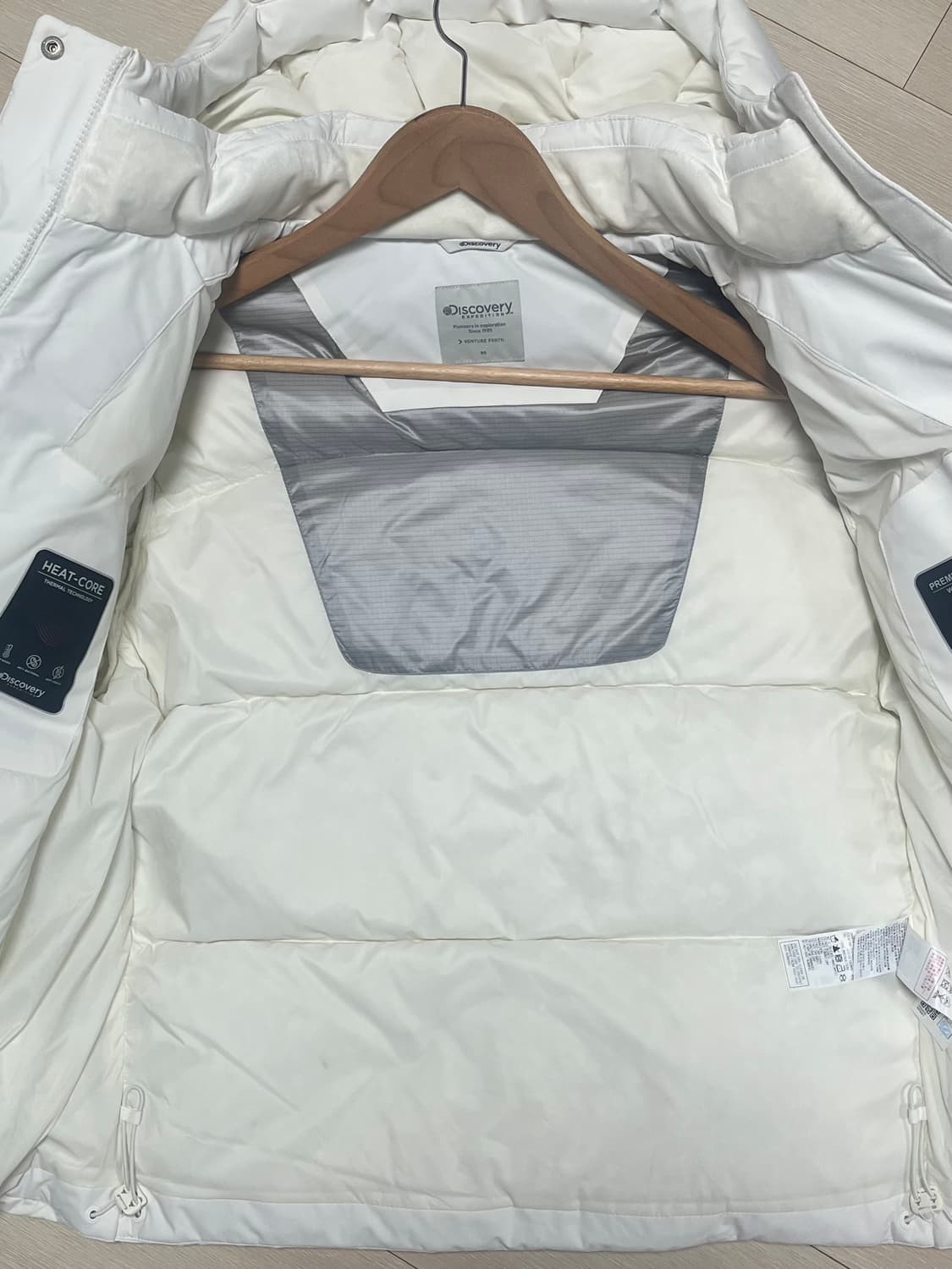 디스커버리 여성 레스터G 구스다운 숏패딩 상품이미지6