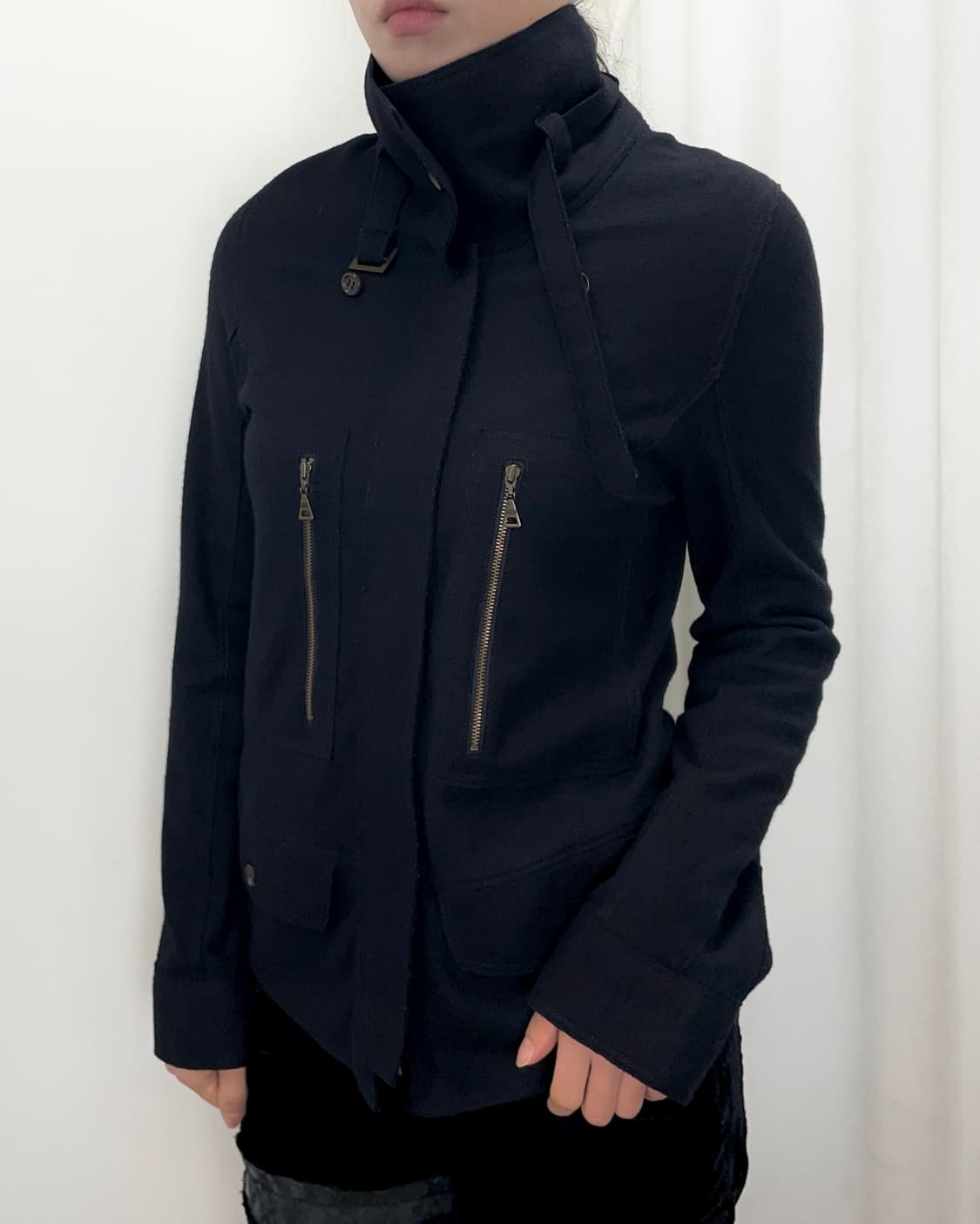 vintage 하이넥 자켓 상품이미지1