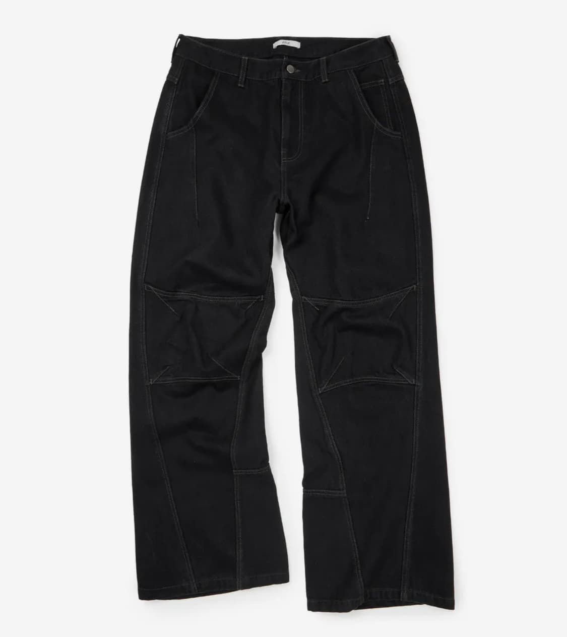 Curved panel denim pants2.0 상품이미지1