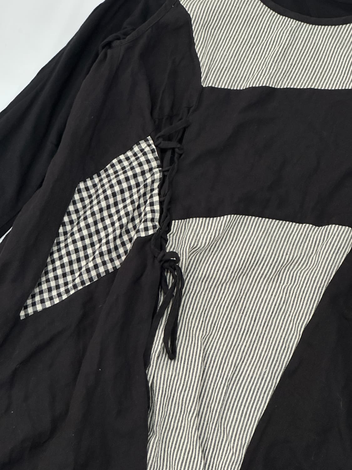 🖤하구미의 패치워크 코디세트🖤 그런지 히피 에스닉 오리엔탈 아일렛 상품이미지5