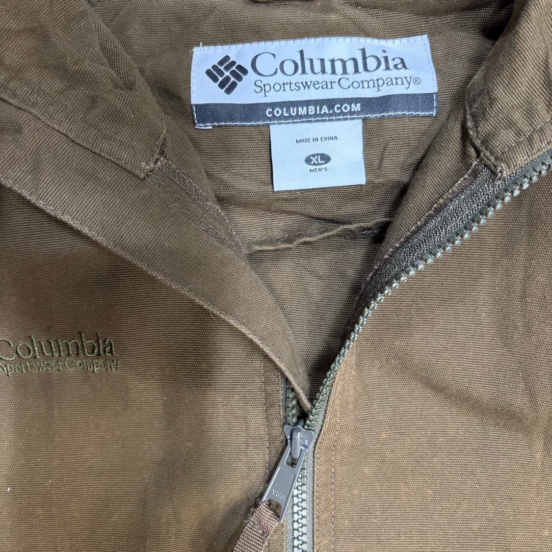 컬럼비아 재팬 일본판 브라운 후드 자켓 상품이미지3