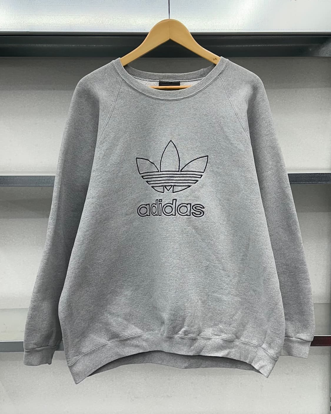 (XL)80~90'S 아디다스 USA 후드-M1558 상품이미지1