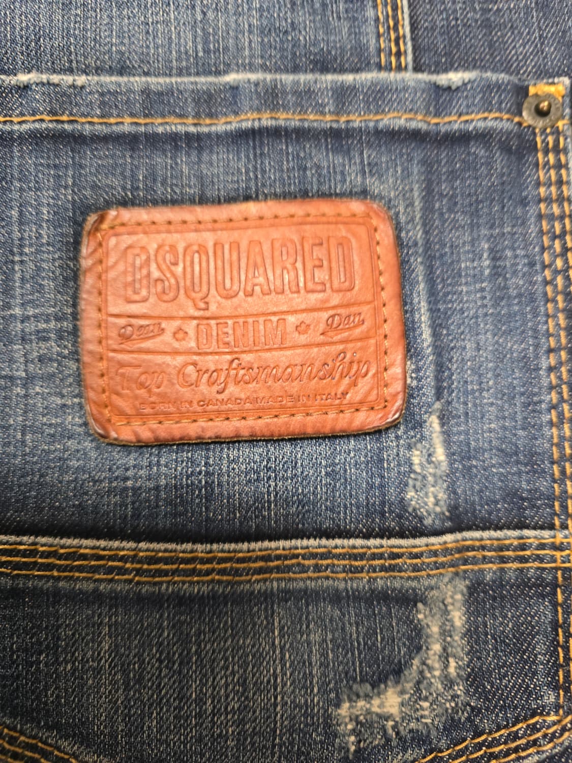 정품) 디스퀘어드2 슬림 바이커진 루키진2  싸이즈 32.  71LB04 상품이미지7