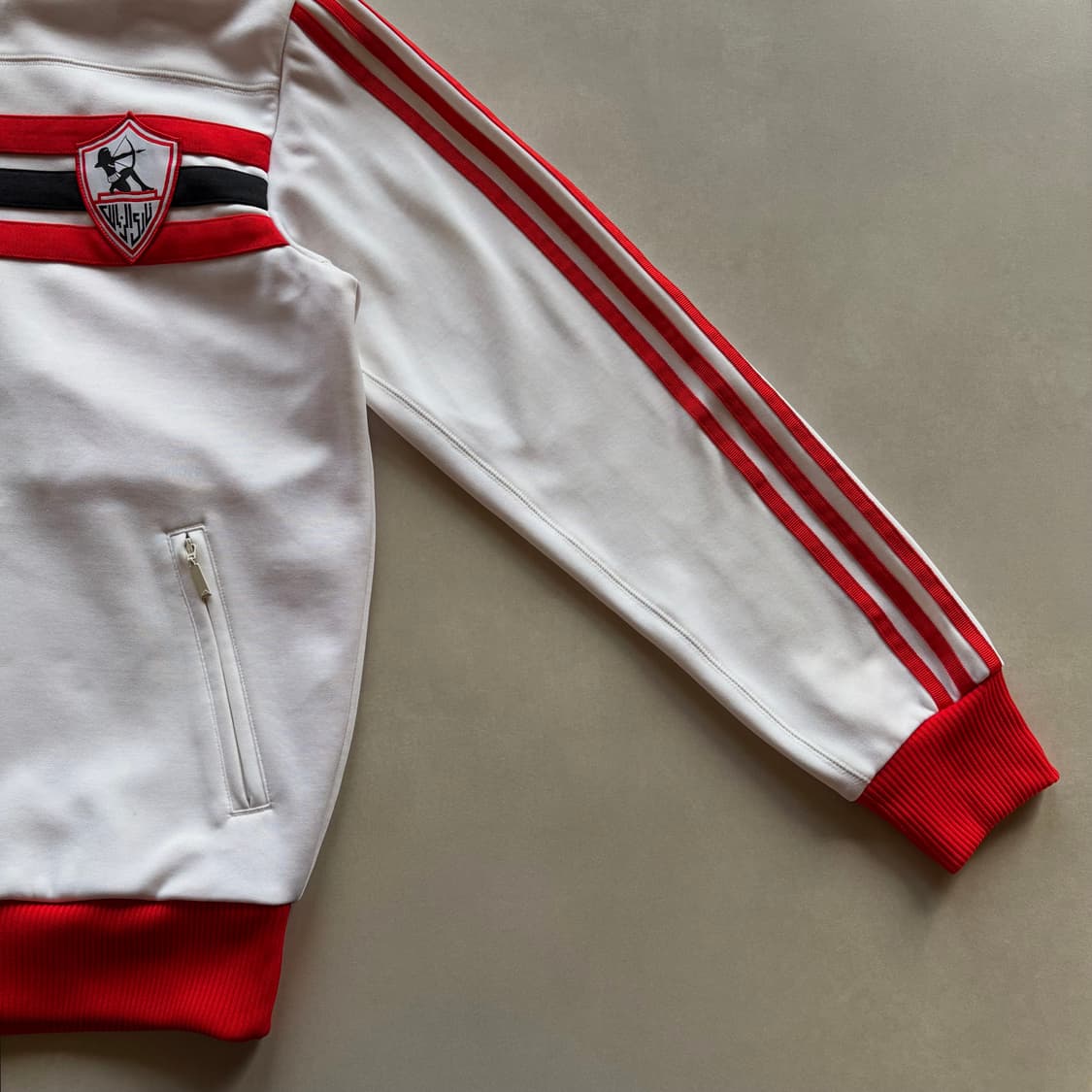 [L]아디다스 이집트 자말렉 화이트 트랙탑 져지 상품이미지5