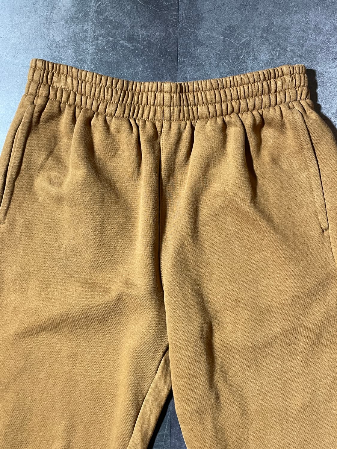 CARHARTT 칼하트 밴딩 브라운 트레이닝 조거팬츠 상품이미지2