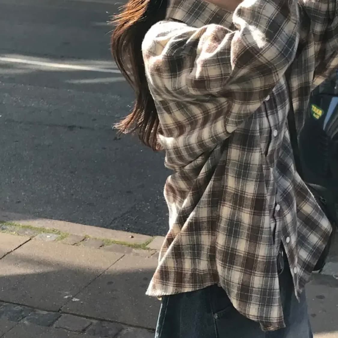 미니포에 체크셔츠 상품이미지3