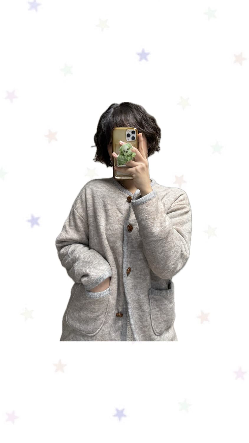 먹구름 낭낭 가디건 상품이미지3