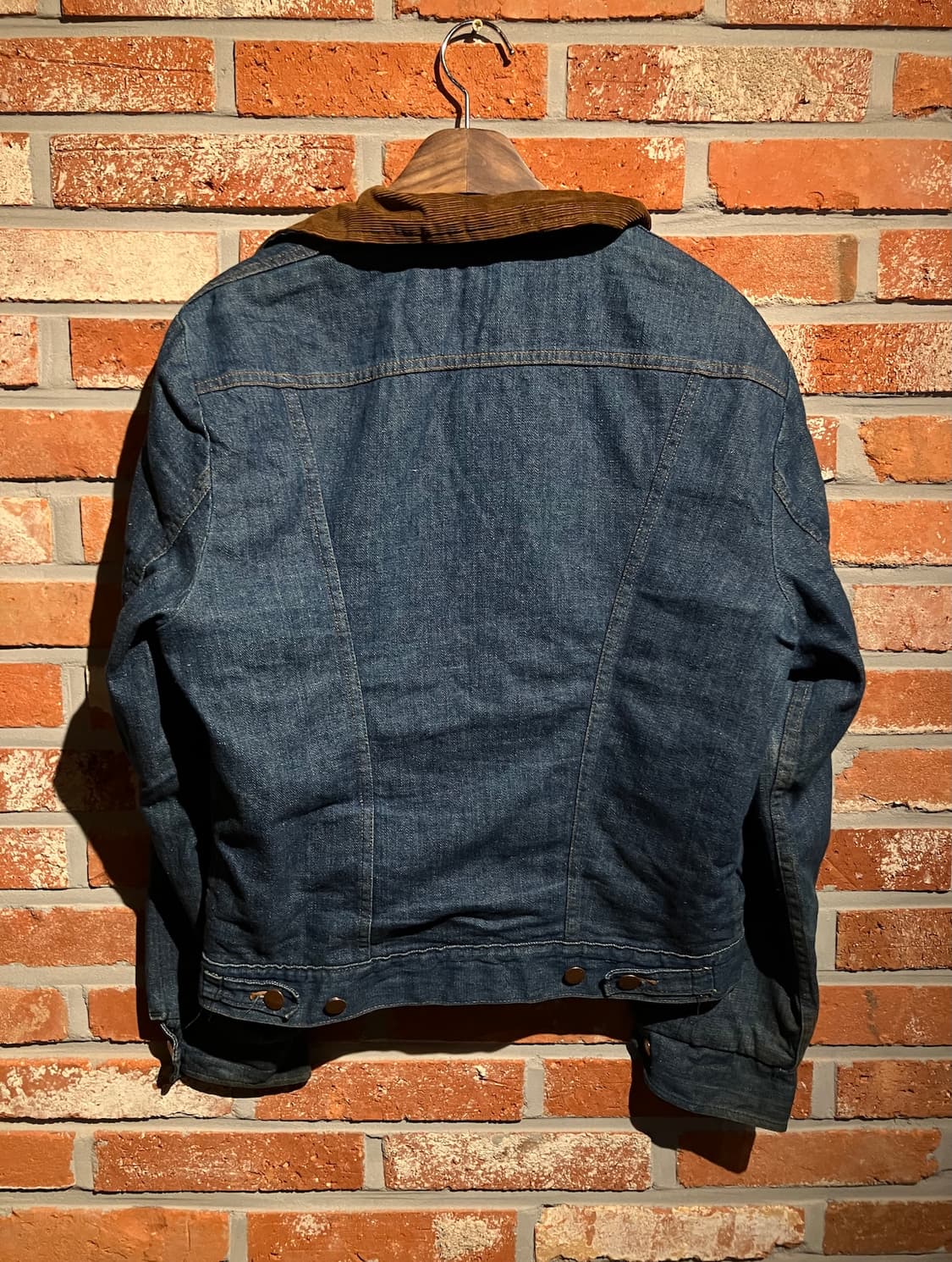 70s USA 빈티지 랭글러 매버릭 셰르파 데님 자켓 상품이미지8