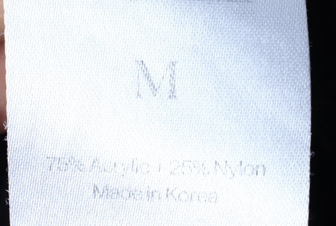 (M-L) 니티드 반팔 카라 티셔츠 부클 니트 블랙 놈코어-H33158 상품이미지6