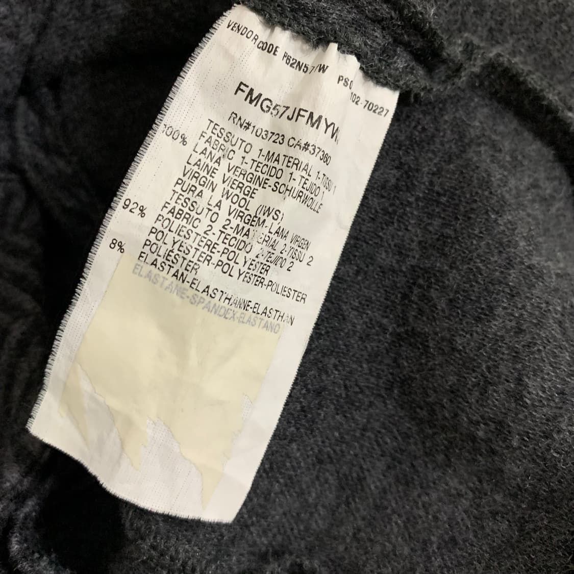 아르마니 울 자켓 상품이미지7