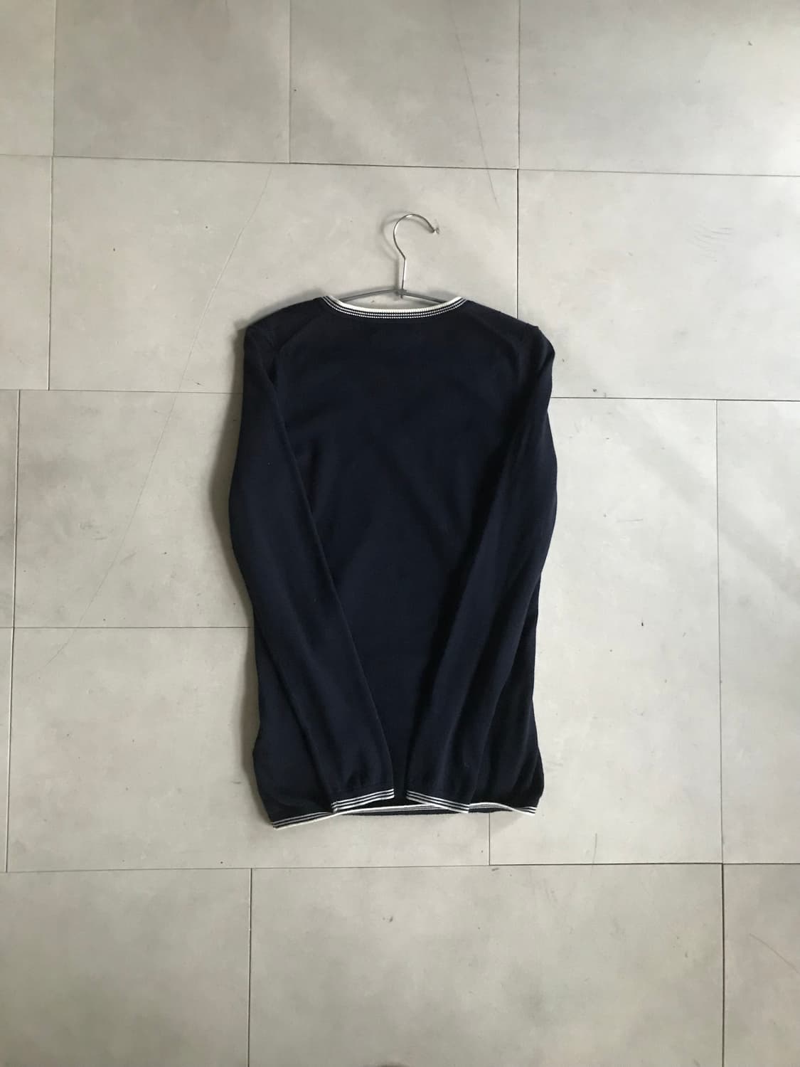 타미힐피거 네이비 슬림핏 니트 상품이미지7