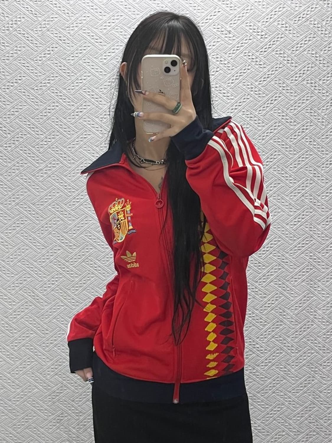 아디다스 미국 월드컵 스페인 트랙탑 져지 집업 100 C07740 상품이미지2