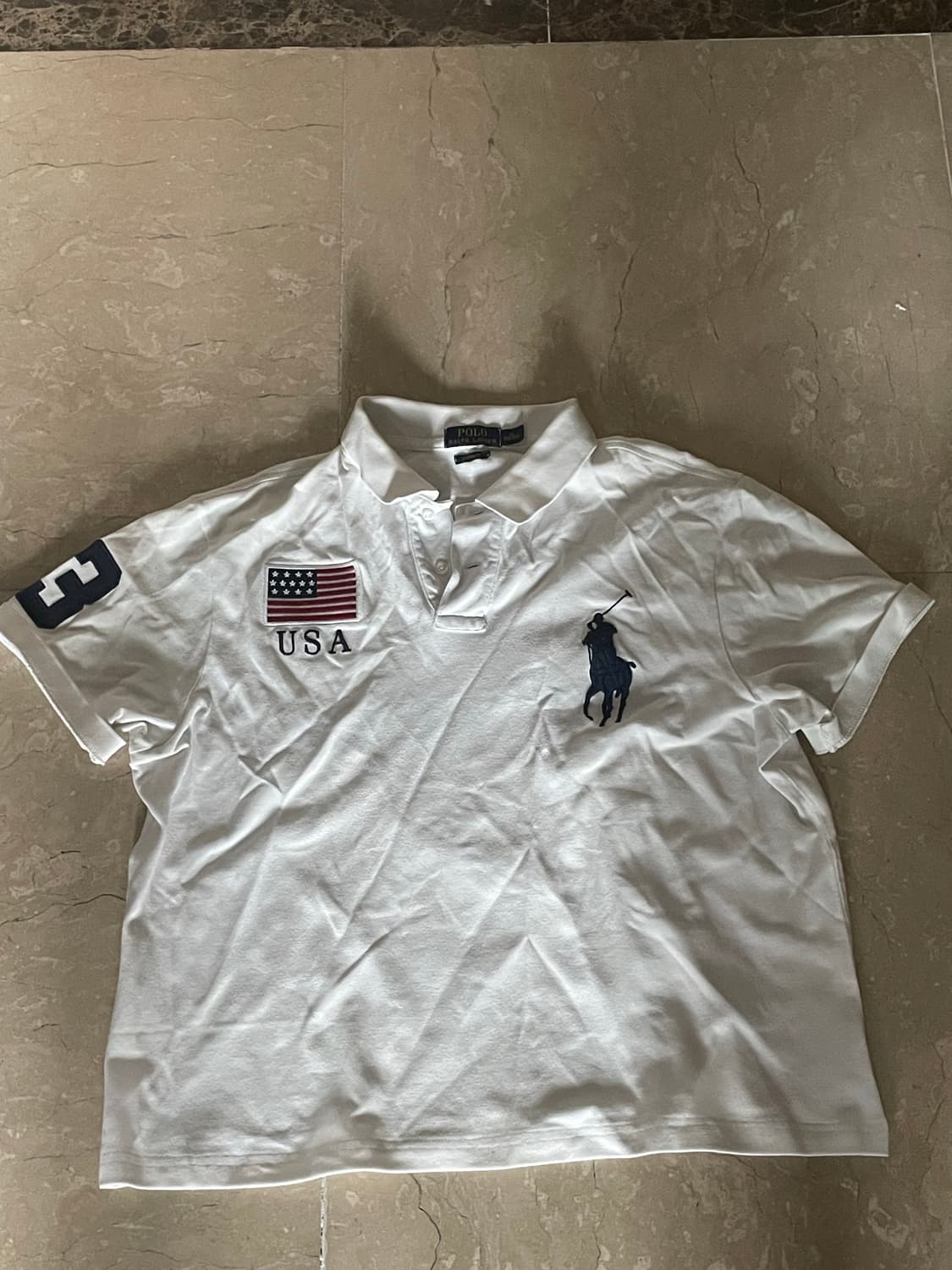 폴로 성조기 반팔 상품이미지1