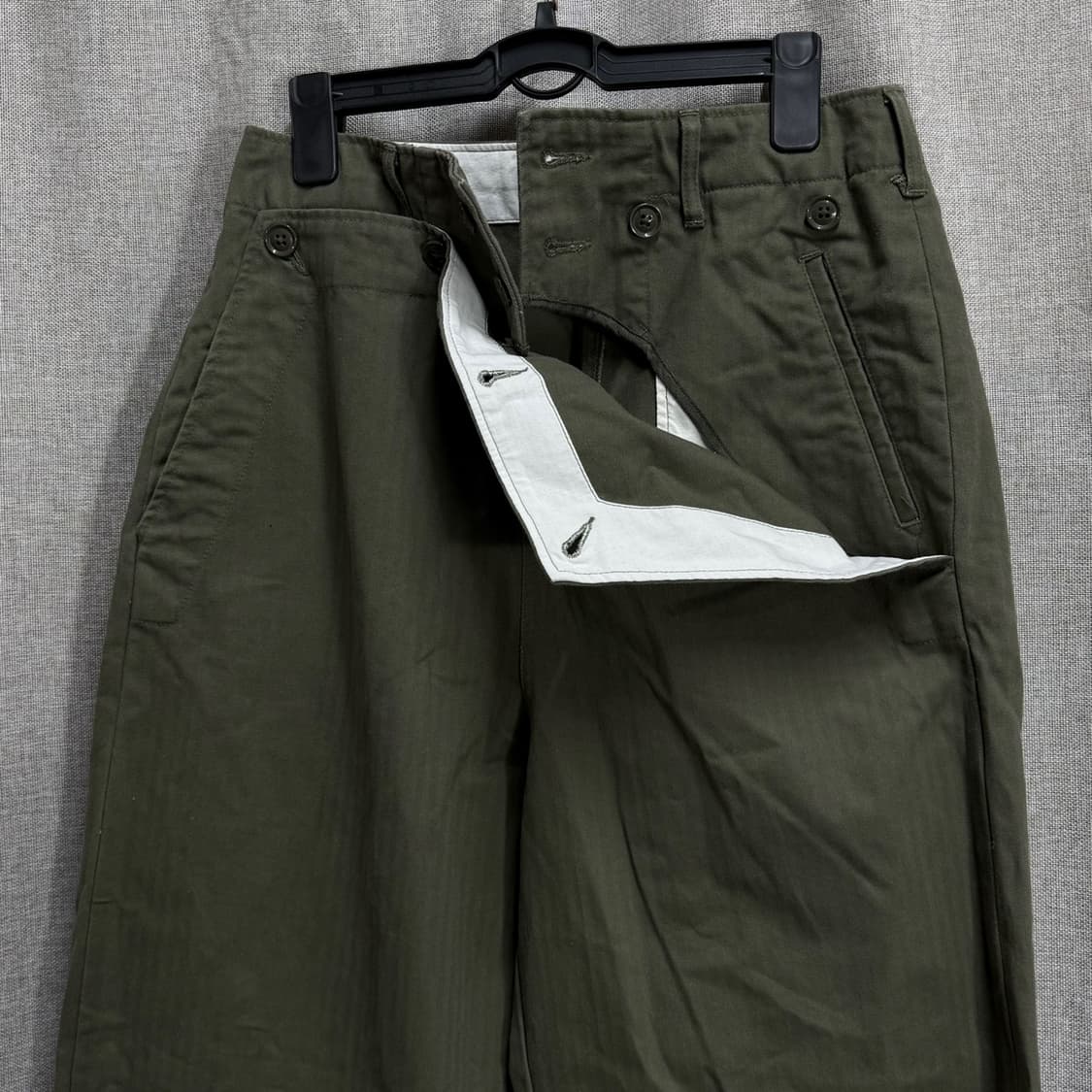 [29] 엔지니어드 가먼츠 헤링본 HBT 팬츠  와이드바지 상품이미지3