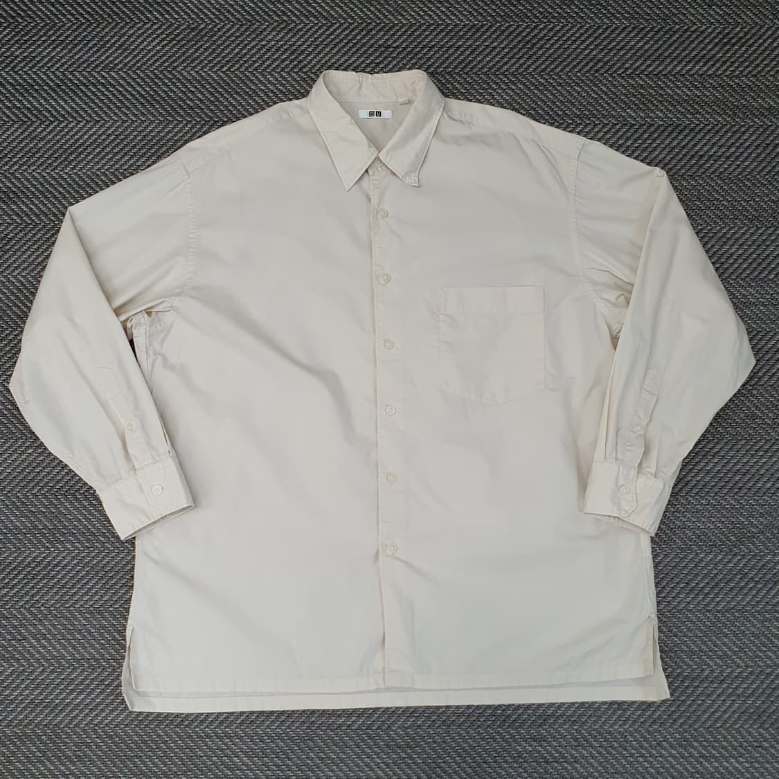 유니클로 오버핏 셔츠 남방 남자110~115 상품이미지1