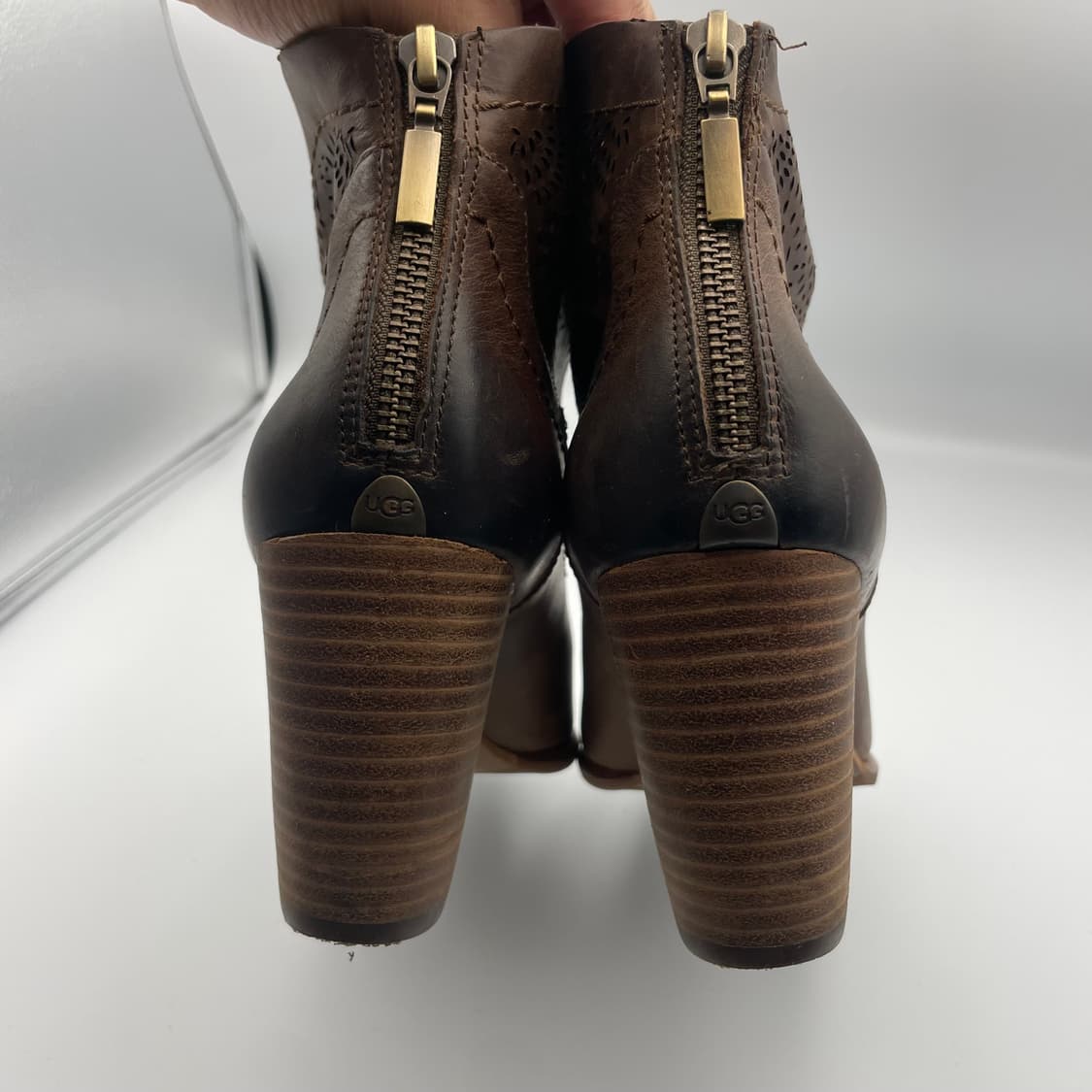 UGG 어그 레더 여성 앵글 부츠 250 상품이미지6