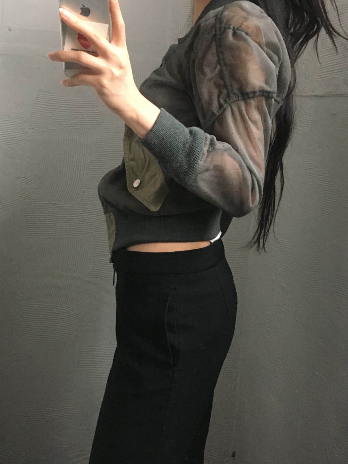 Junya Watanabe 준야와타나베 메쉬 밀리터리 MA-1 자켓  상품이미지3