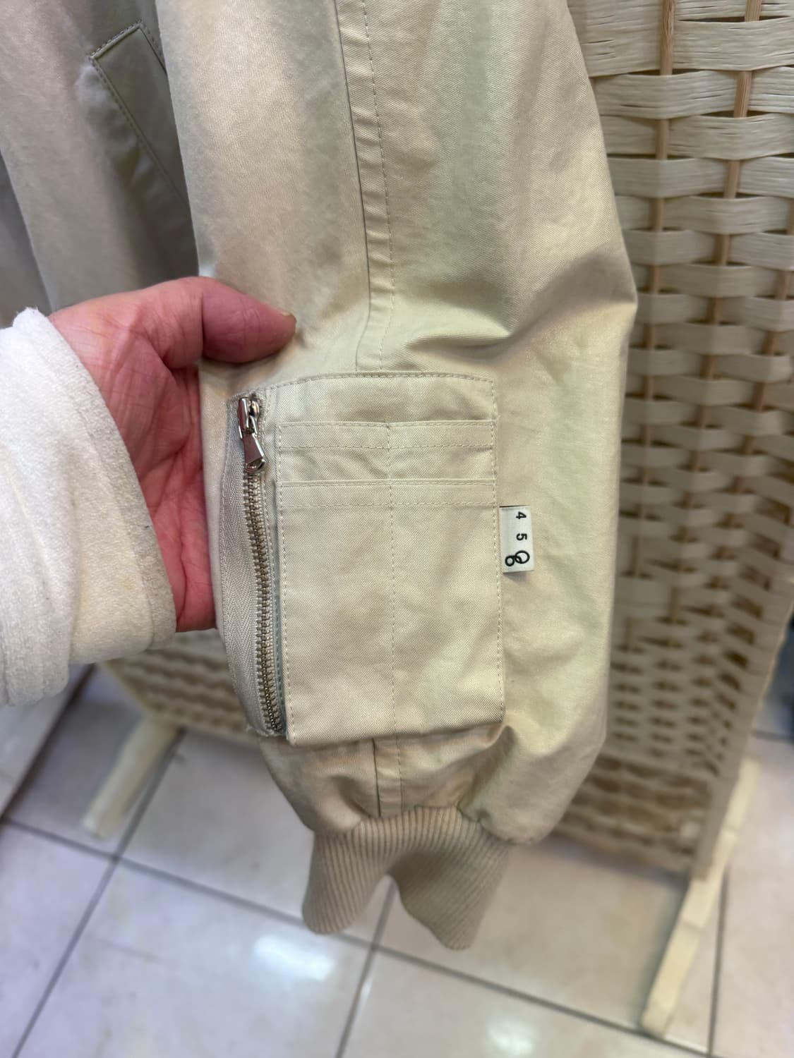 66/21ss 정품 시스템 붐버자켓 팝니다 상품이미지2