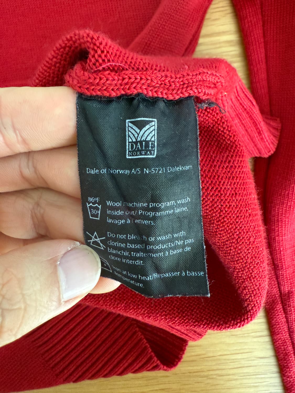 데일 오브 노르웨이(DALE of NORWAY) 울 니트 상품이미지8