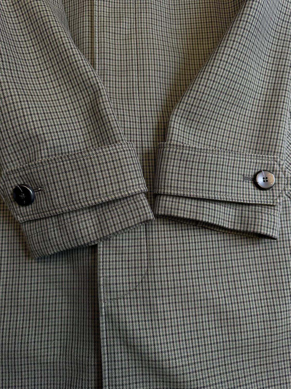 A.P.C. 아페쎄 체크 패턴 코트 36사이즈 [S] 상품이미지3