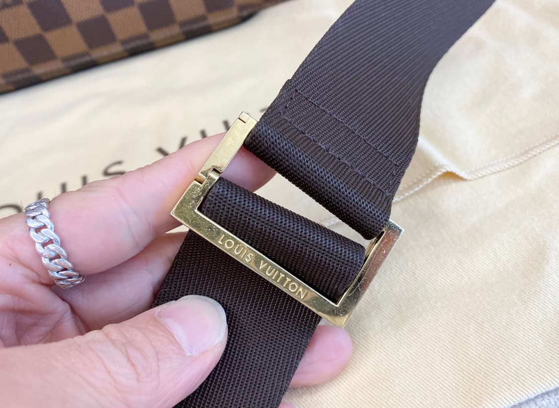 루이비통 다미에 제로니모 원 지퍼 신형 버클 힙색 상품이미지8