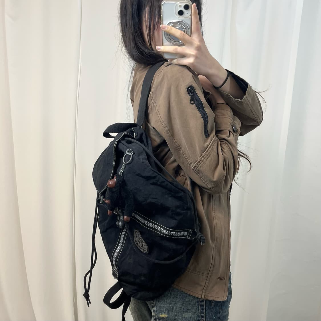 Kipling Black Backpack 상품이미지2