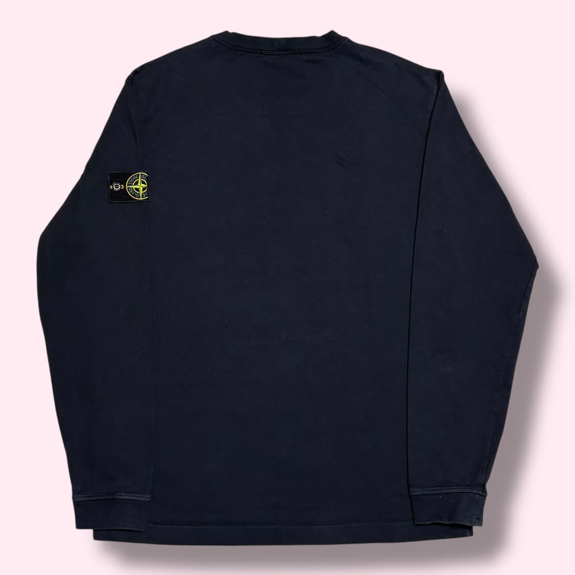 Stone Island 네이비 롱슬리브 티셔츠 상품이미지2