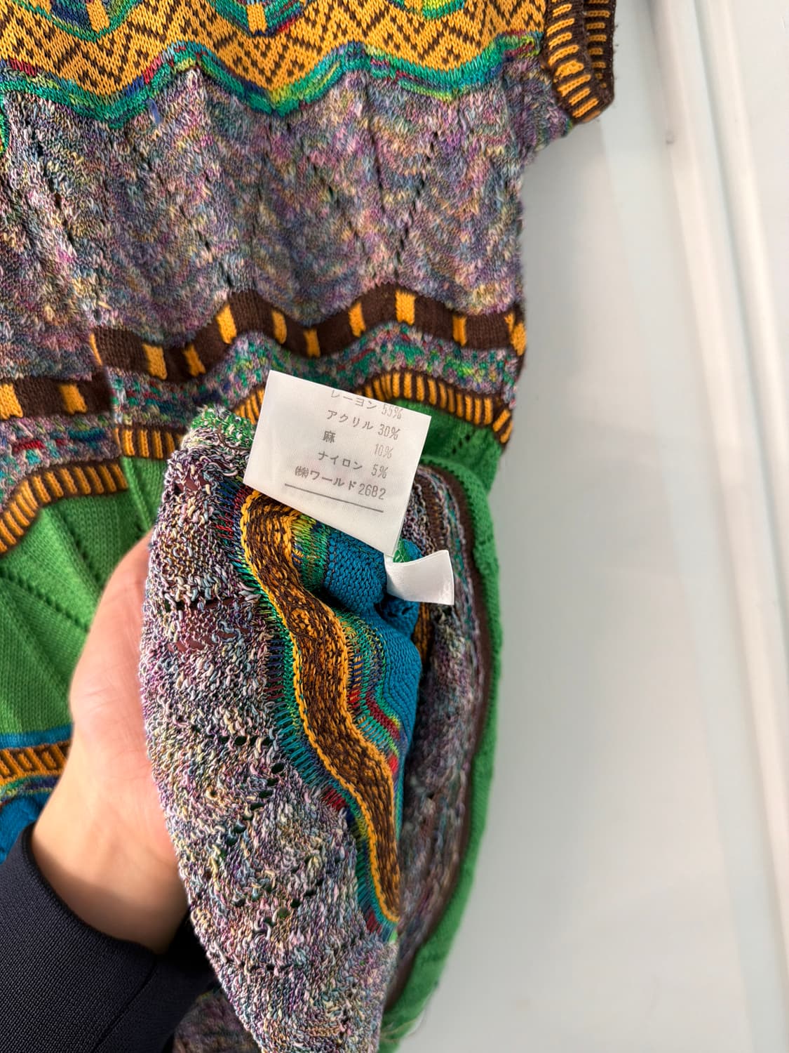 일본빈티지 모리 크로셰 슬리브리스 상품이미지9