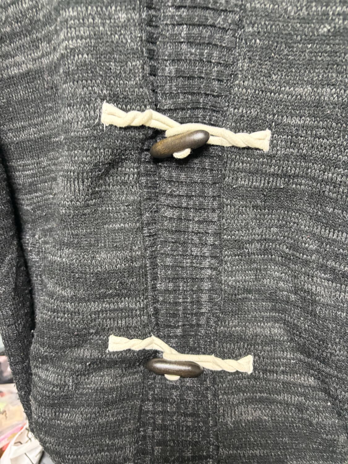 일본빈티지 보카시 떡볶이 후드가디건 상품이미지3