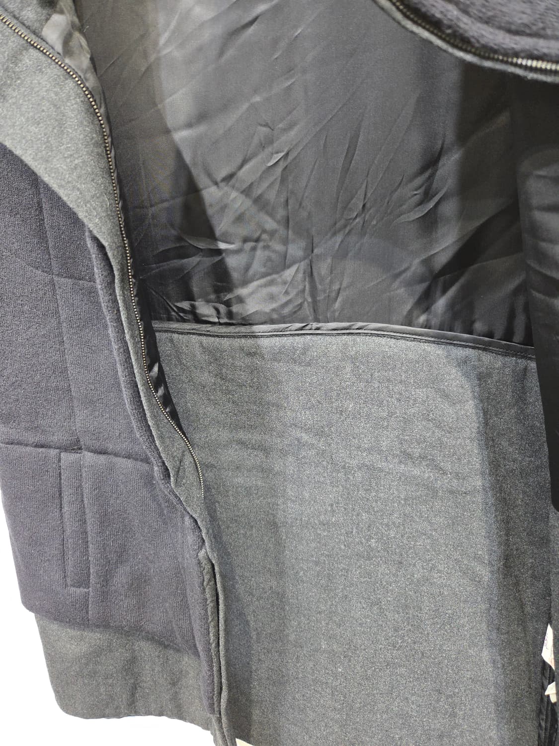 르베이지(LEBEIGE) 울 블렌드 하이넥 패딩 베스트 상품이미지6