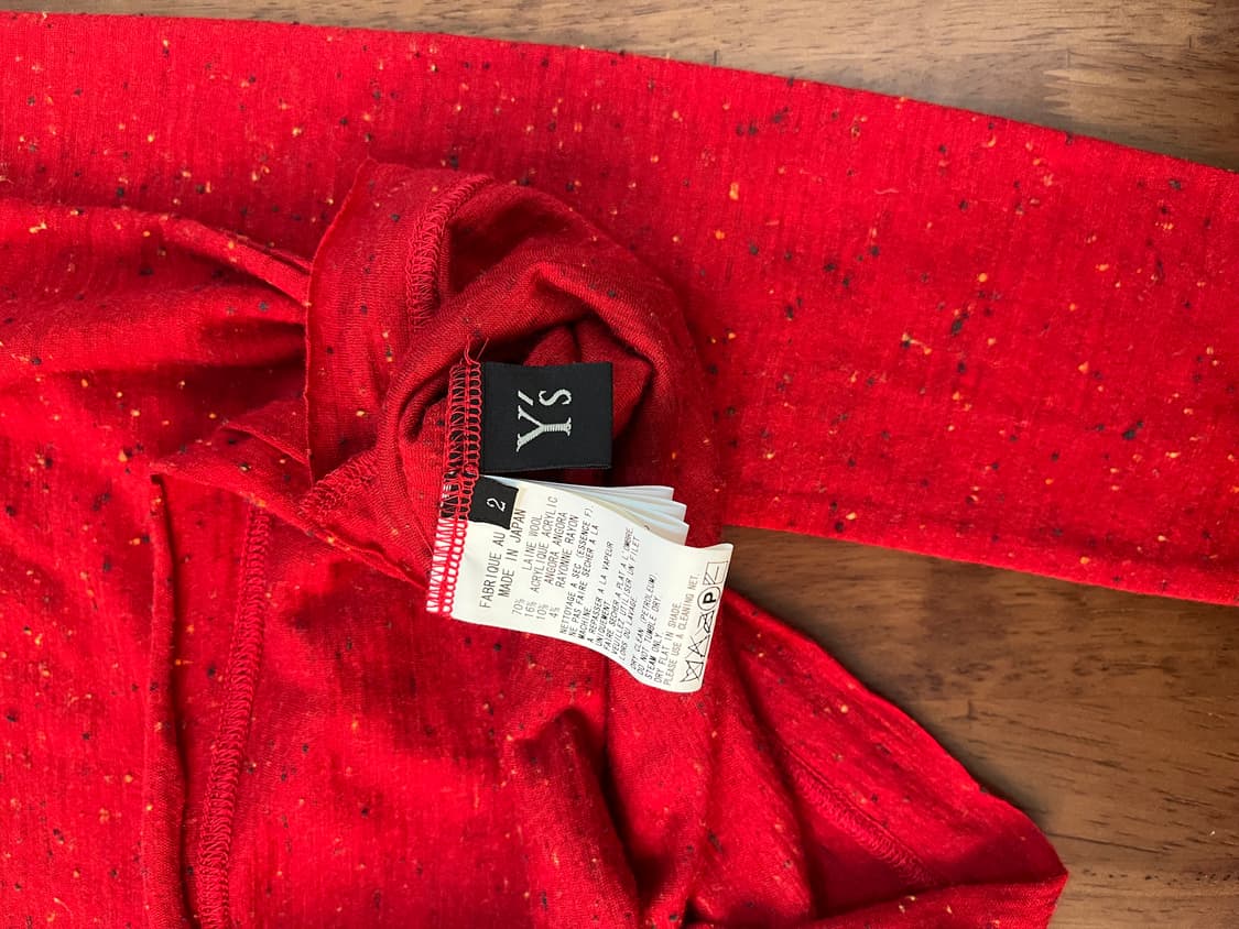 요지 야마모토 2006AW 니트 티셔츠 상품이미지8