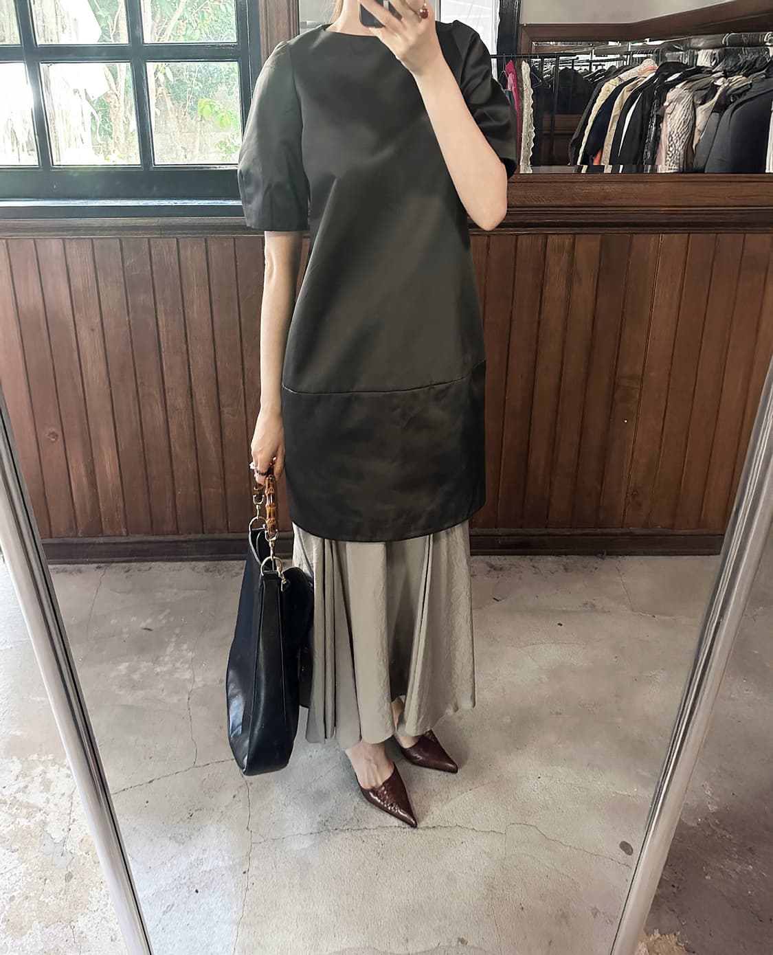 FRAY I.D. flow flare skirt 상품이미지1