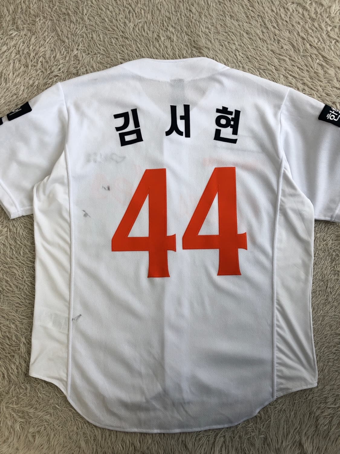 스파이더 한화이글스 야구 유니폼/김서현/#2111 상품이미지4