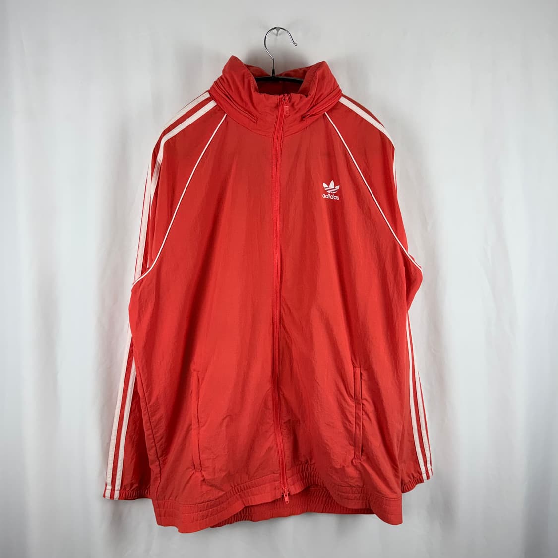 (L) 아디다스 윈드브레이커 바람막이 레드 상품이미지2