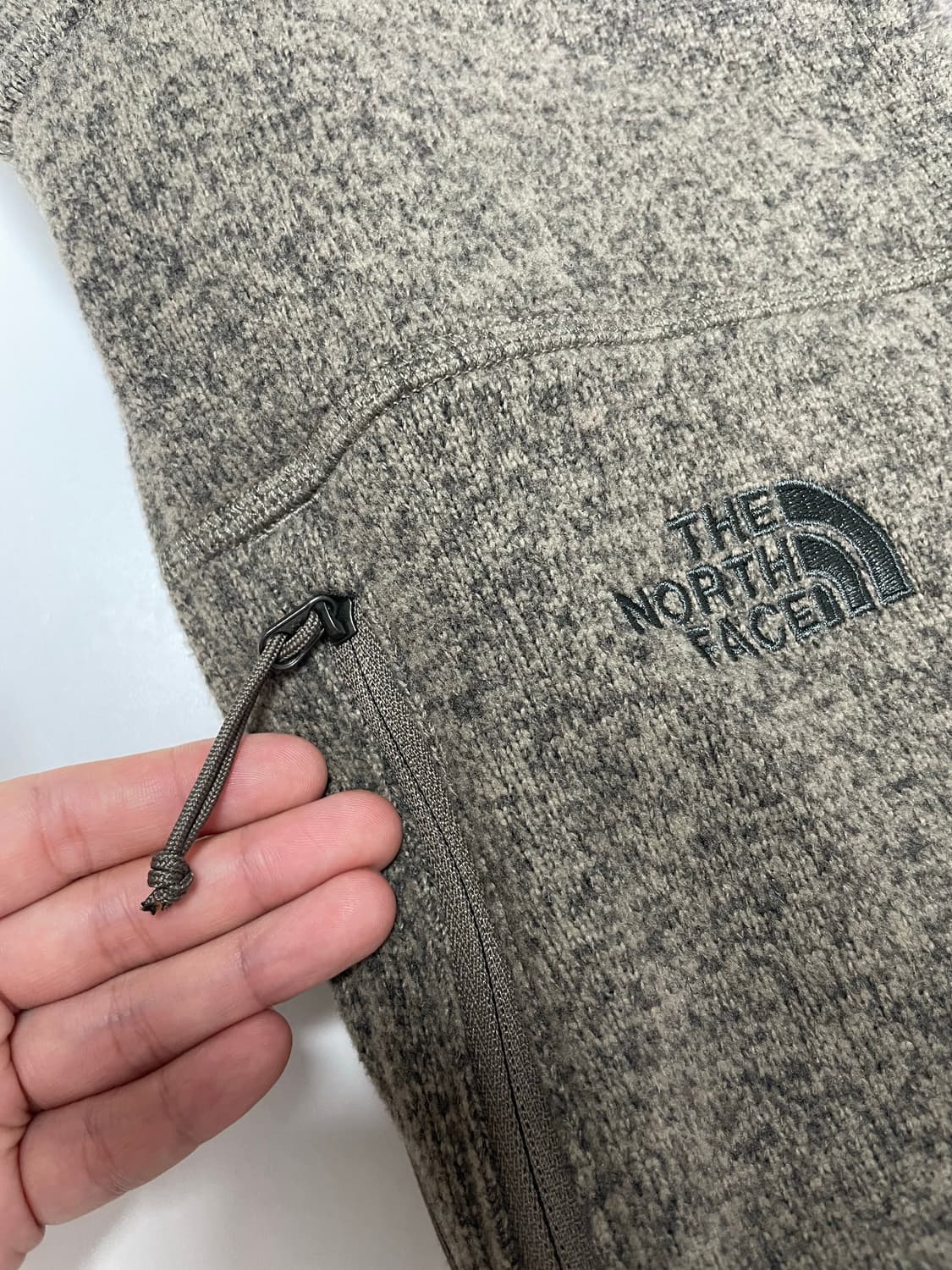 The north face 노스페이스 오트밀 조끼 L 상품이미지10