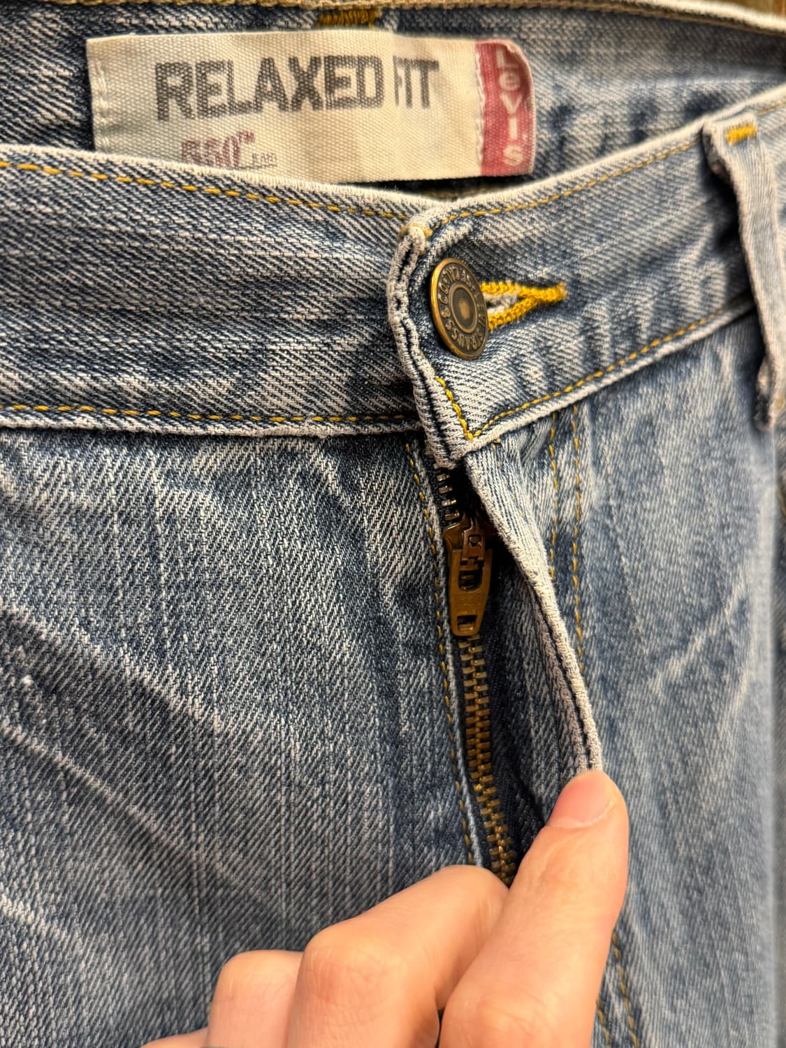 00s Levis 리바이스 550 데님 팬츠 (36inch) 상품이미지3