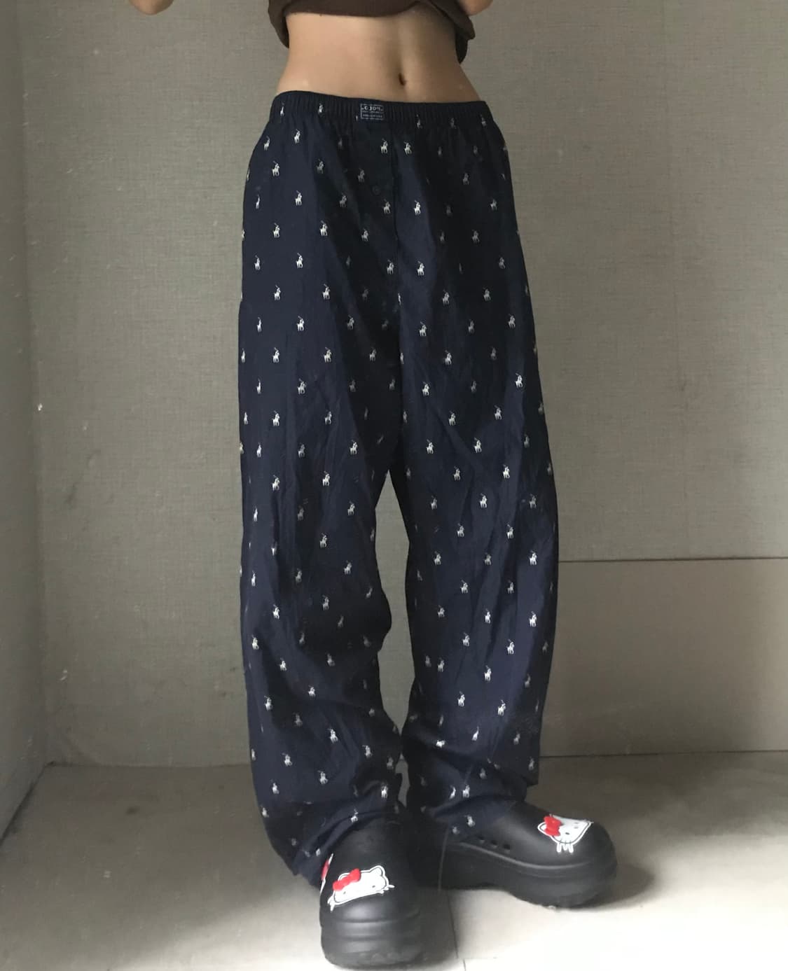 폴로 멀티포니 코튼 파자마 팬츠 상품이미지1