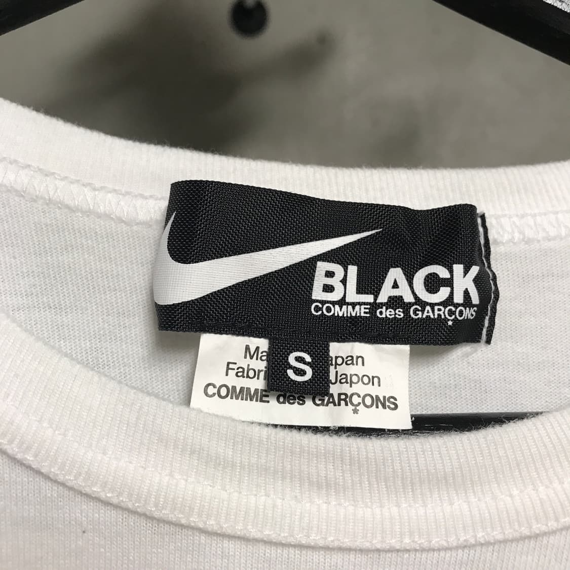 나이키 X 꼼데가르송 반팔 티셔츠 S 상품이미지5