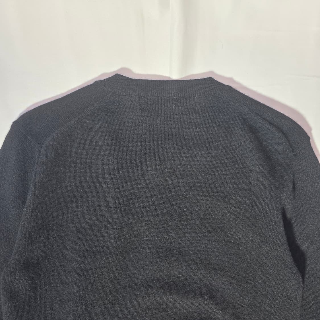 [S]꼼데가르송 레드 와펜 블랙 가디건 상품이미지7